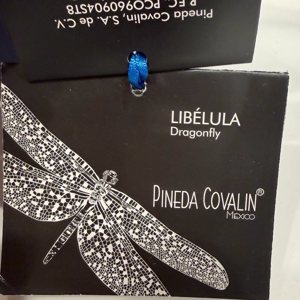 NWT Pineta Covalin Dragonfly Silk Clutch Chain Shoulder Bag - Picture 10 of 15